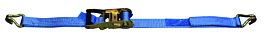 Sangle d'arrimage larg. 35 mm lc 1500 kg 2 crochets doubles long. 6m LEVAC - 4558A06