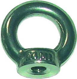 Anneau de levage d.6 mm femelle din-582 cmu 90 kg inox LEVAC - 5026AI