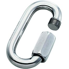 Maillon rapide p.o. d.14 mm zingué cmu 2200 kg rupture 11000 kg LEVAC - 5190JG