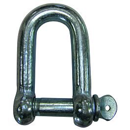 Manille droite d.10 mm 400 kg type commerciale LEVAC - 5235F
