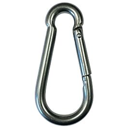 Mousqueton poire d.11x120 mm inox LEVAC - 5263F