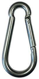 Mousqueton poire d.12x140 mm inox LEVAC - 5263G