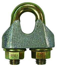 Serre-câble galva d.22 mm (en-13411-5) LEVAC - 5272H