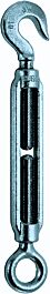 Tendeur zingué d.22 mm oeil + crochet cmu 1100 kg LEVAC - 5327H