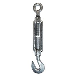 TENDEUR ZINGUE OEIL+ CROC D.8 MM DIN1480 SWL 165 KG LEVAC - 5827C