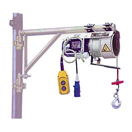 TREUIL ÉLECTRIQUE MONO CMU 150 KG 220V 40 M/MN 1,45 KW + 40M CÂBLE D.5 MM LEVAC - 6536BA