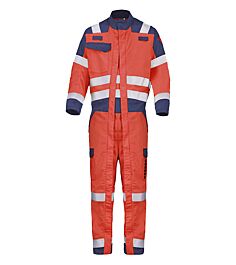 COMBINAISON 2 ZIP ATEX HV 300 XP CONDOR ROUGE FLUO / MARINE CEPOVETT - 22-9J72-8505-2002