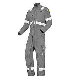 COMBINAISON 2 ZIP ATEX REFLECT 320 XP OUKA GRIS ACIER MULTIRISQUES CEPOVETT - 22-9J83-3004-6