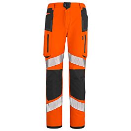 PANTALON STAR PI ORANGE FLUO / NOIR - LAFONT - LA-1FLST3PI-5-2073