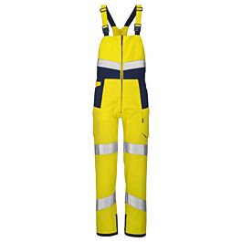 COTTE A BRETELLES PROCA PI JAUNE FLUO / BLEU MARINE - LAFONT - LA-6HVN3PI-5-701