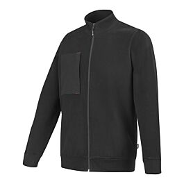 SWEAT ZIPPE STEEL NOIR ARTISAN LAFONT - LA-D300ATT2-110