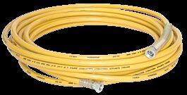 Tuyau airless haute pression ø3/16” - longueur 15m - double tresse - 320 bar LACME - 482800