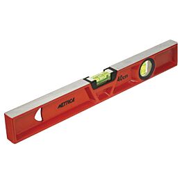 Niveau rectang.double semelle 2 fioles METRICA - 31085