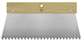 SPATULE A COLLE 30 CM DENTS CARREES 10X10X10 MONDELIN - 225000