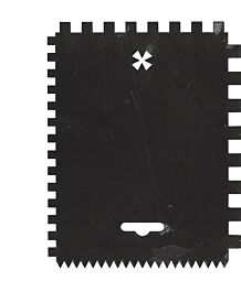 PEIGNE A COLLE 4 EN 1 EN PLASTIQUE ABS DENTS 2,5X4 -6X6-8X8-10X10 MONDELIN - 225100