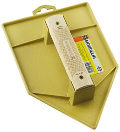 TALOCHE JAUNE POINTUE 18X27CM POIGNEE BOIS MONDELIN - 311132