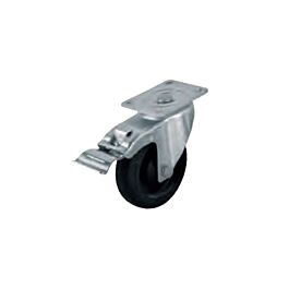 Roue mobile + frein pour servantes Xliner/Cockpit - MOB OUTILLAGE - 9513150301