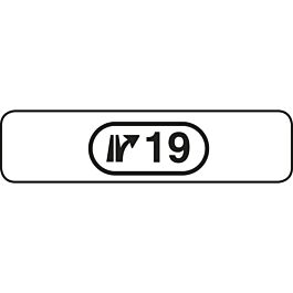 Panonceau identification 500x500 Ecolign M10b cl2 - NADIA SIGNALISATION - PNC500500E2M10b