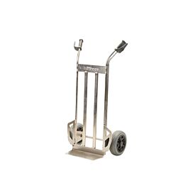 Diable aluminium MATADOR charge 350 kg M-NST-200 roues increvables - 16408