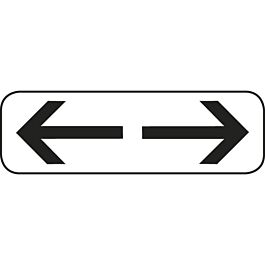 Panneau position-directionnel carré 500x500 Ecolign M3b ex.6 cl1 - NADIA SIGNALISATION - PNC500500E1M3be6