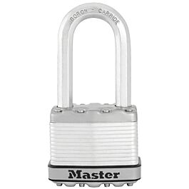 Cadenas Excell 50mm à clé anse extra longue MASTERLOCK - M5EURDLH