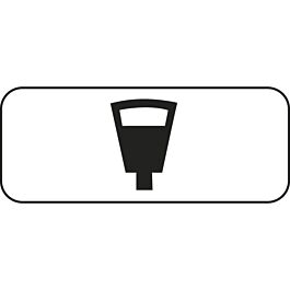 Panonceau complémentaire stationnement arrêt 500x500 Ecolign M6d1 cl1 - NADIA SIGNALISATION - PNC500500E1M6d1
