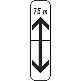 PANONCEAU d'application stationnement arrêt 1200X400 M8c bis cl2 - NADIA SIGNALISATION - PNC1,2X0,42M8c b