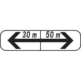 Panneau Prescriptions Stationnement et Arrêt 700x200 M8f bis cl1 - NADIA SIGNALISATION - PNC700200E1M8f b