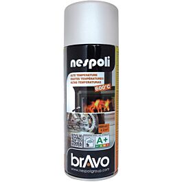 Aérosol de peinture acrylique spéciales hautes températures couleur blanc 400 ml - NESPOLI - 180602