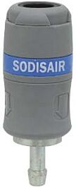 Raccord rapide 8mm p/flexible 8mm s/blister DRAKKAR EQUIPEMENT - 01387