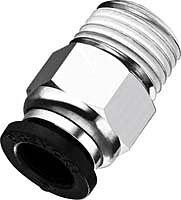 10 raccords 10mm r3/8 instantane droit male conique - 01712