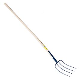FOURCHE A FUMIER A SOIE 4 DENTS MANCHE POMME PERRIN - 627229