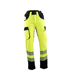 Pantalon Authentic HV CAPTEUR JAUNE MARINE - LMA LEBEURRE - 1786