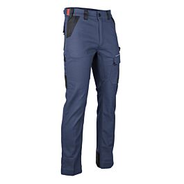 Pantalon multipoches stretch  PULSAR MARINE NOIR - LMA LEBEURRE - 1895