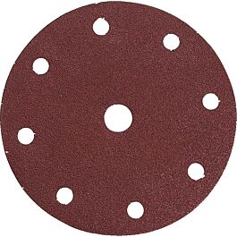 10 DISQUES ABRASIFS MAKITA Ø 150 MM GRAIN 400 AUTO-AGRIPPANT 8 + 1 TROUS-P32013