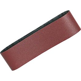 5 BANDES ABRASIVES MAKITA 76X610 MM GRAIN 60 POUR BOIS MÉTAL-P373120-60
