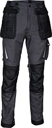 Pantalon Multipoche GONDOMAR anthracite noir - Jambes courtes - COFRA - V486-0-06
