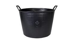 Auge plastique 40 litres noire flextub numéro 3 RUBI - 88778