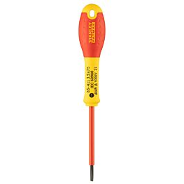 Tournevis d'électricien isolé 1000 V 3,5 x 75 mm - Fatmax  - 0-65-411 - STANLEY FATMAX