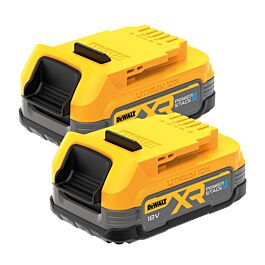 Pack 2 batteries POWERSTACK XR 18V 1.7 Ah Li-Ion - DCBP034E2-XJ - DEWALT