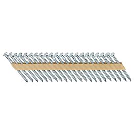 Pointes en bande papier 34° pour sabot de charpente crantées 4,04 x 60 mm - DNM40R60GZ - DEWALT