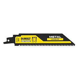Lame de scie sabre carbure 152 mm pour le métal / 8TPI - DT20436-QZ - DEWALT
