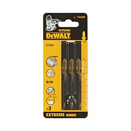 Lame pour scie sauteuse BiM à chantourner - profondeur de coupe < 15 mm attache T - DT2081-QZ - DEWALT