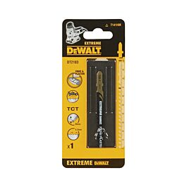Lame pour scie sauteuse au carbure de tungstène profondeur de coupe < 20 mm - DT2103-QZ - DEWALT