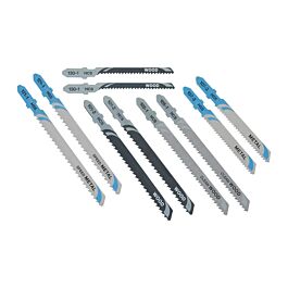 Coffret de 10 lames de scie sauteuse bois et métal attache en T - DT2294-QZ - DEWALT