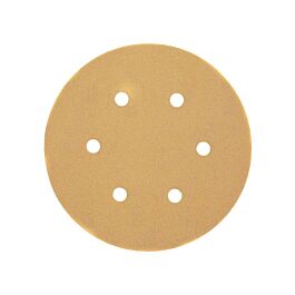 Disque abrasif velcro ponceuses excentriques grain 40 - 6 perforations ø 150 mm - DT3121-QZ - DEWALT