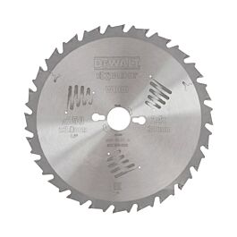 Lame de scie radiale 250 x 30,4 mm, 24 dents, FT/DL, angle d'attaque 10 - DT4301-QZ - DEWALT