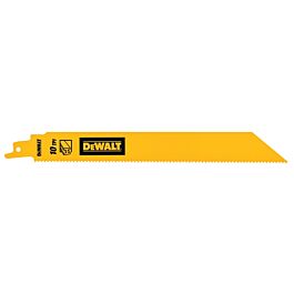 Lame de scie sabre BiM pour la coupe du métal épais 228 mm / 10TPI - DT90386-QZ - DEWALT