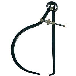 Compas reversible à ressort 300mm acier bruni - TALIAPLAST - 403103