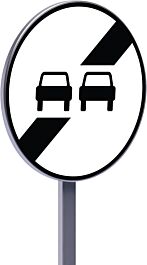 B34-450-Classe 1-Fin d'interdiction de dépasser TALIAPLAST - 523521